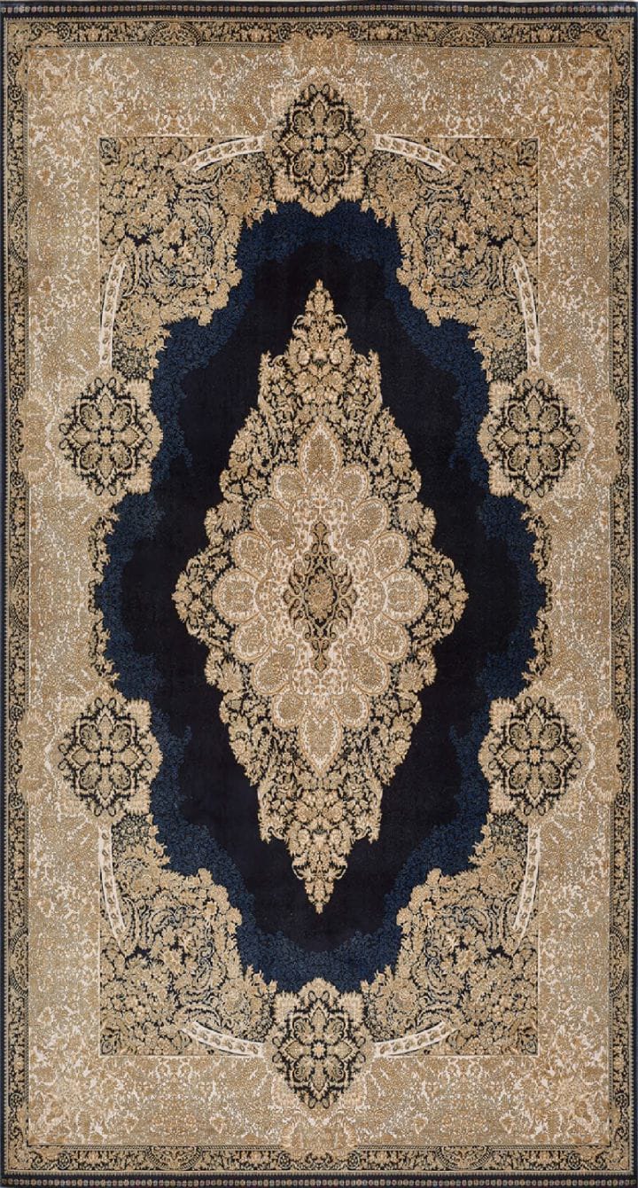 Kerman Ivory Medallion — Antique Wash